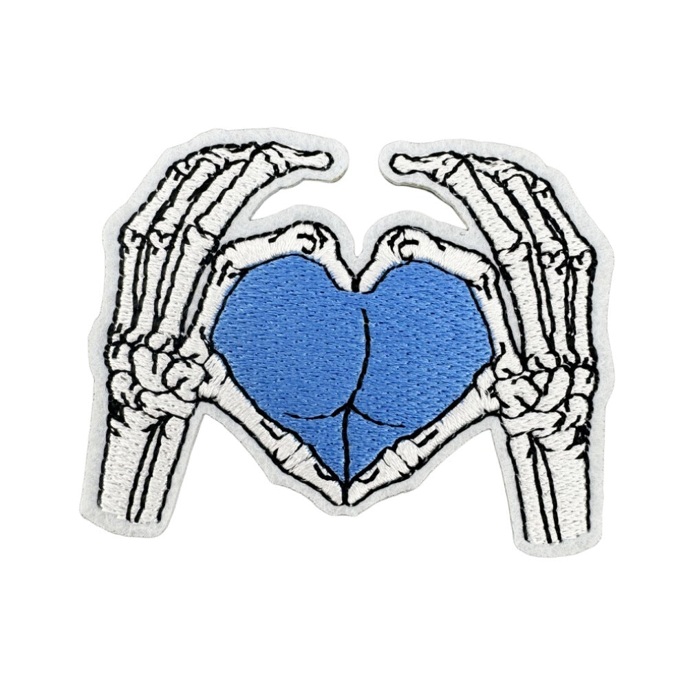 Wholesale Ghost Face Cartoon Cloth Embroidery Patch